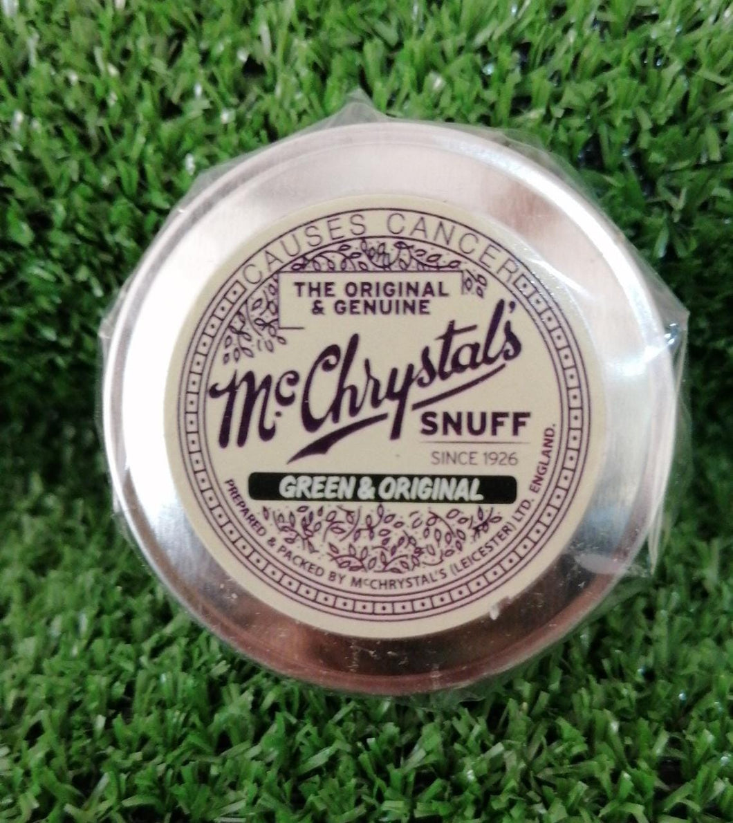 Large Tin 9 Green & Original