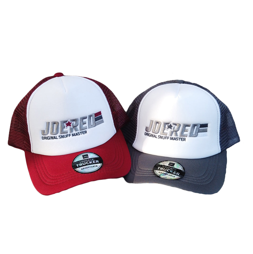 Joe Red Trucker Cap - Multi-color